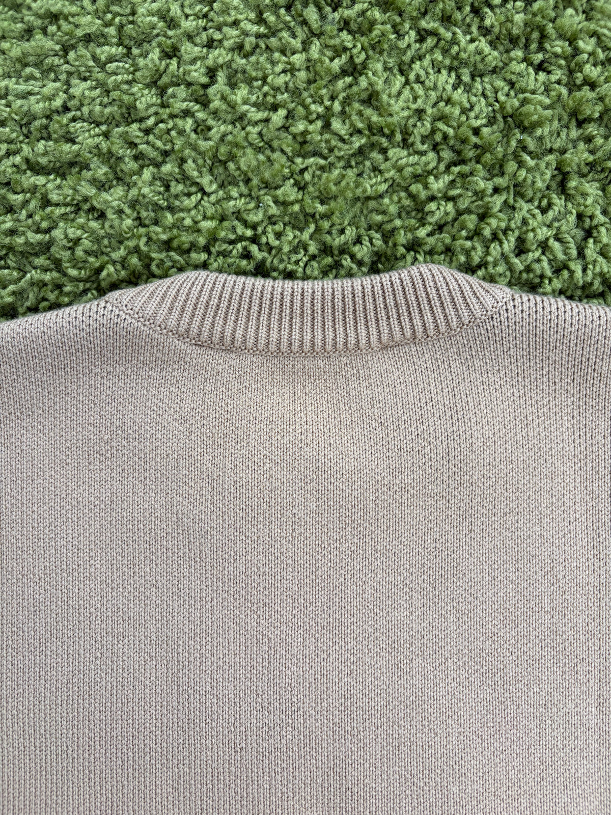 Maglione Palm Angels in jacquard Beige M