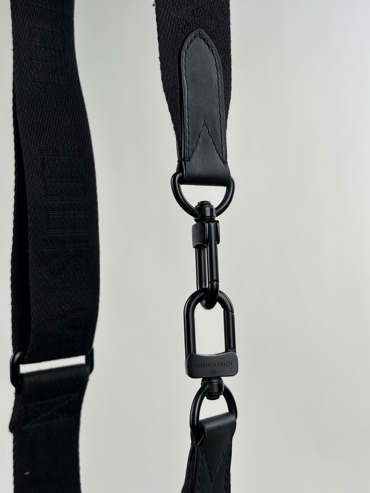 Borsa Keepall Bandoulière 25 Monogram Louis Vuitton Nero
