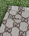 Pantalone corto Gucci Size 46 marrone e biege