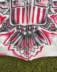 Felpa Valley Dreams Flag zip Up Bianca Multicolor M