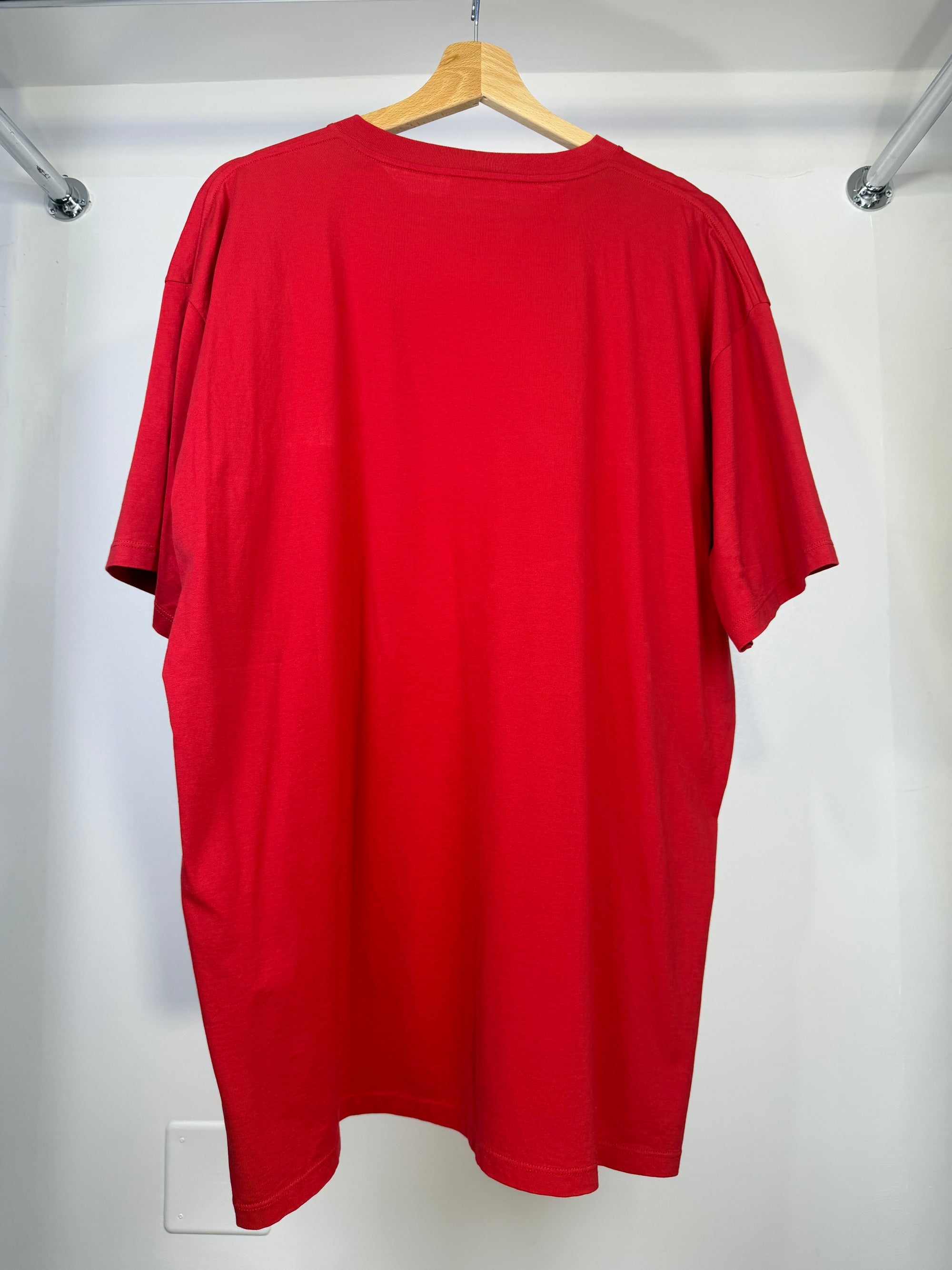 T shirt Size XXL rossa e bianca