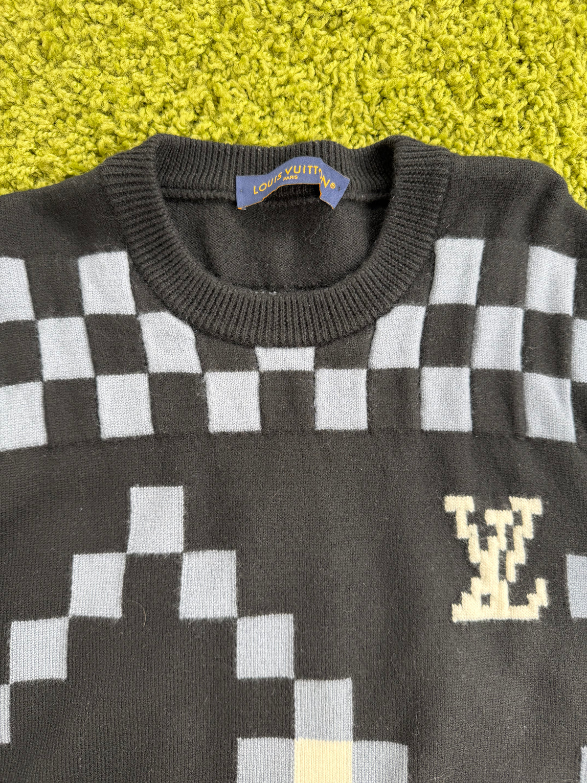 Maglione Louis Vuitton Nero Multicolor XL