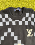 Maglione Louis Vuitton Nero Multicolor XL