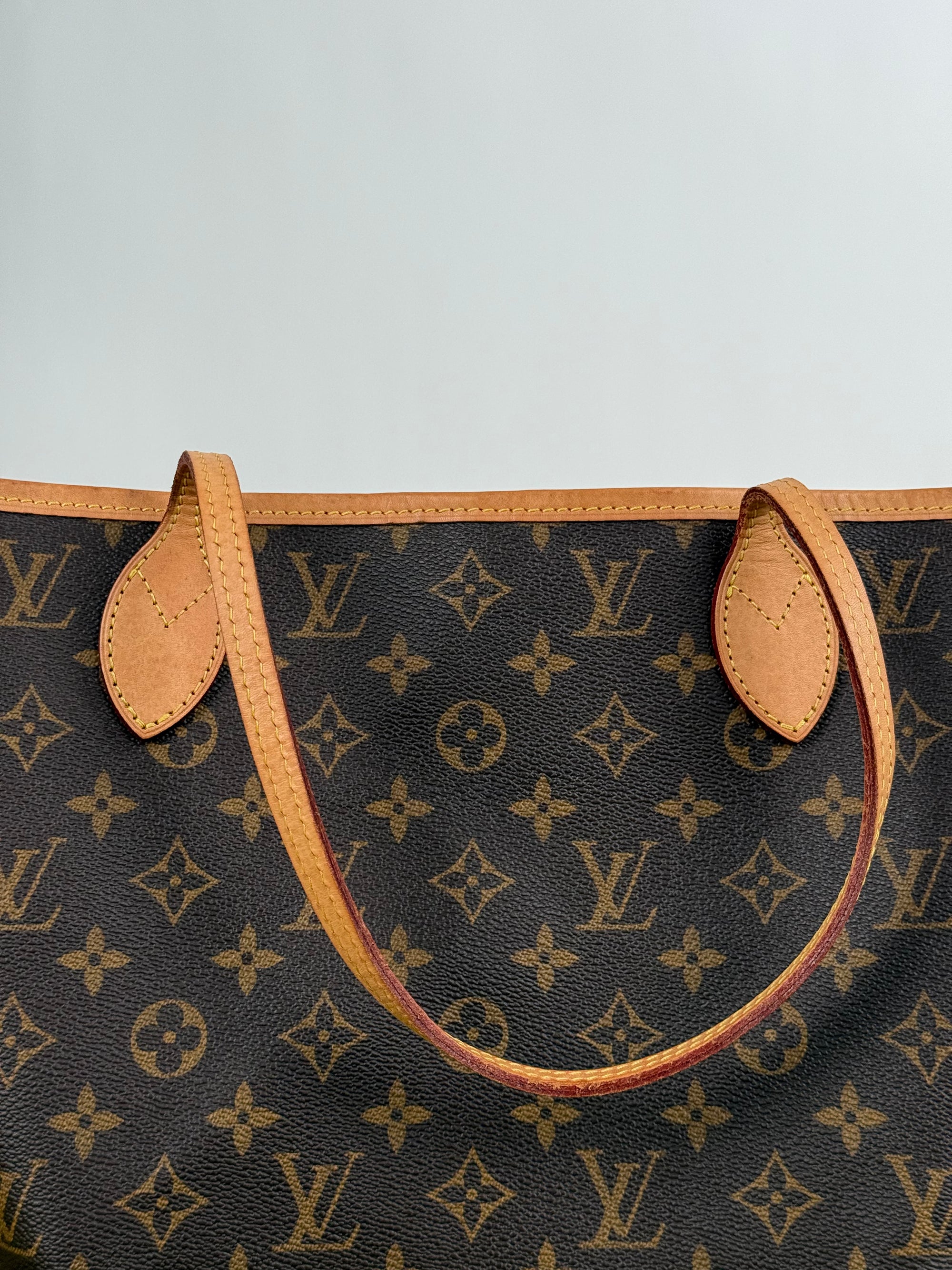 Borsa Neverfull GM Mon Monogram Louis Vuitton Marrone