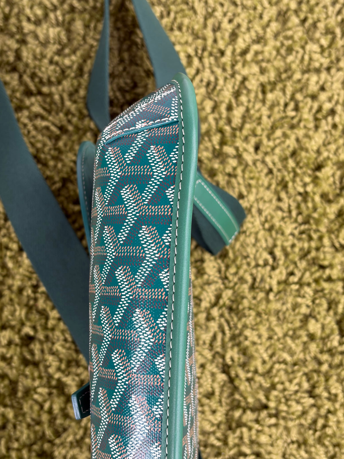 Borsa a tracolla Coursier Goyard Verde