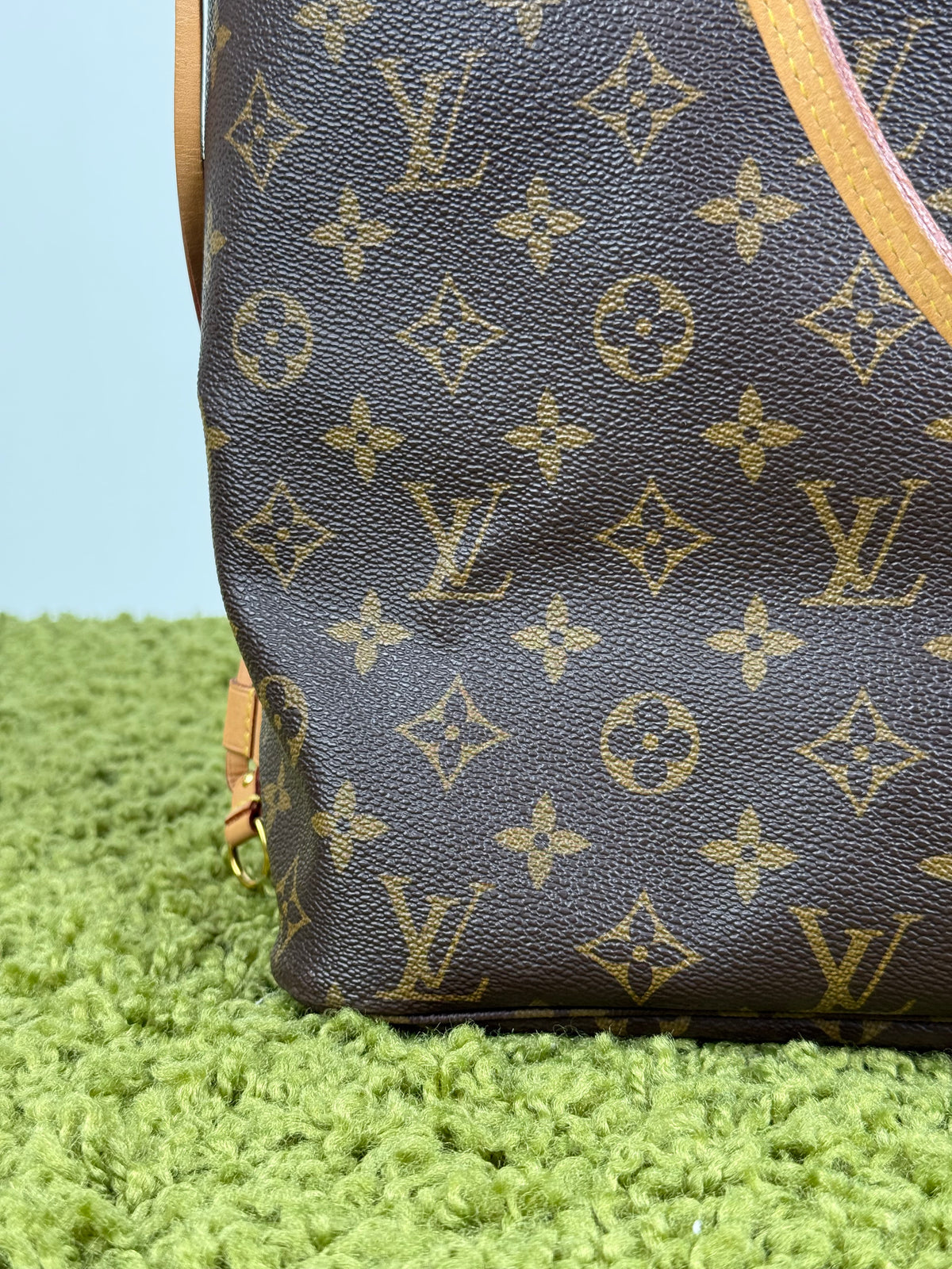 Borsa Neverfull Louis Vuitton MM Marrone