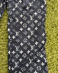 Pantalone Louis Vuitton Stencil Effect Monogram Nero 36