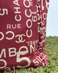 Borsa tote vintage Chanel 31 Rue cambon Rosso