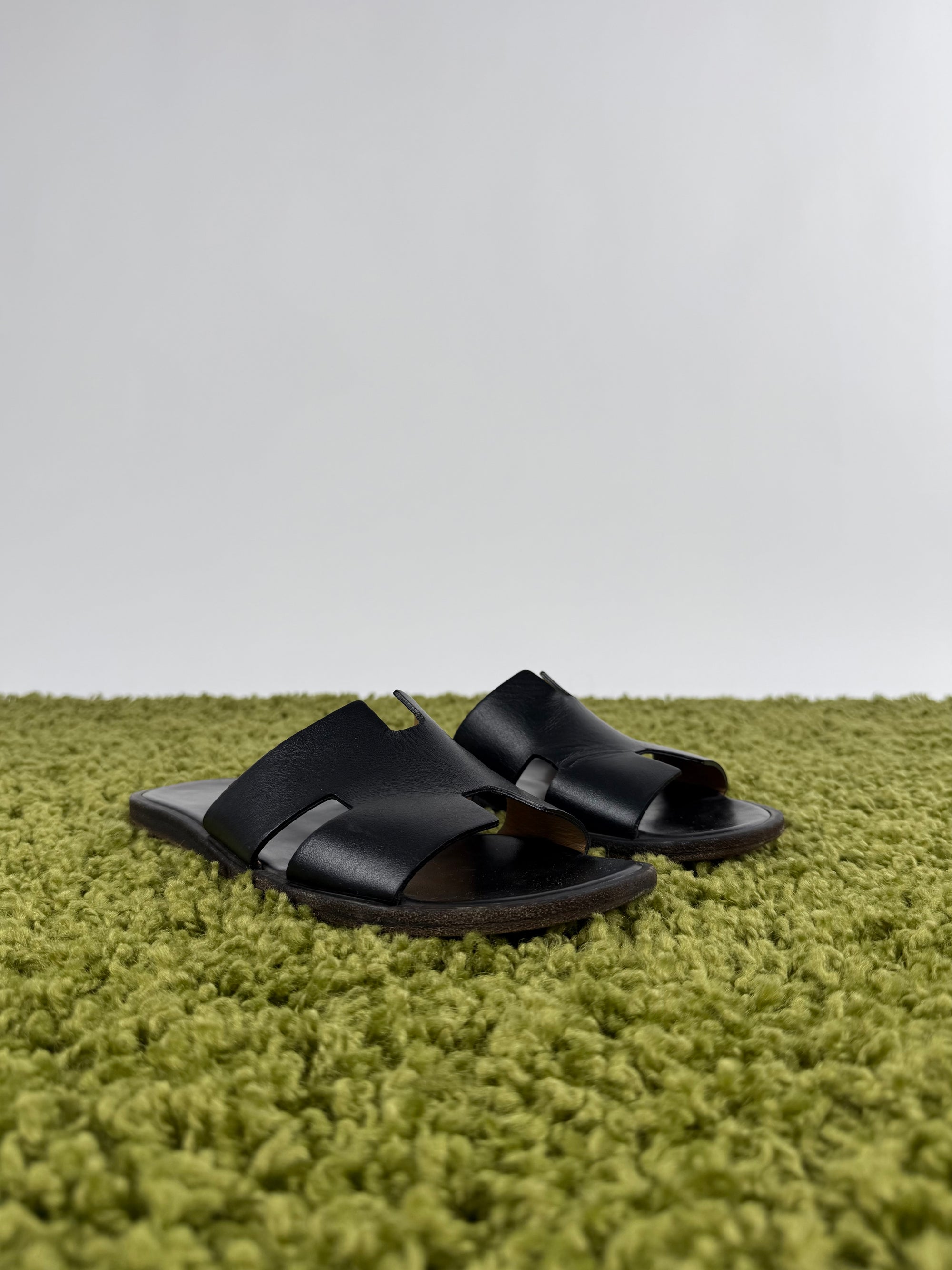 Ciabatta Hermès Nera 40