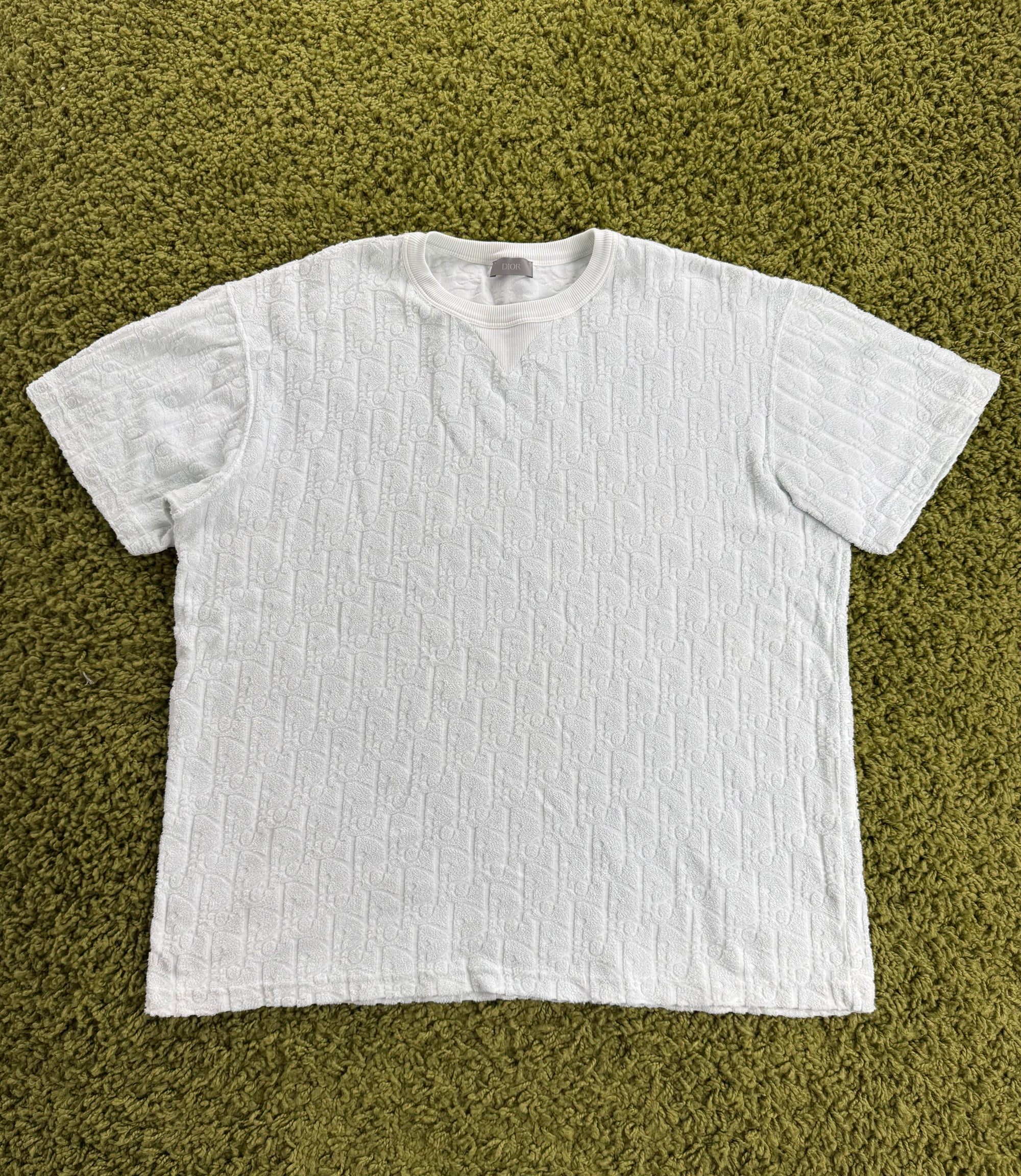 T-Shirt Oblique Christian Dior Bianca L