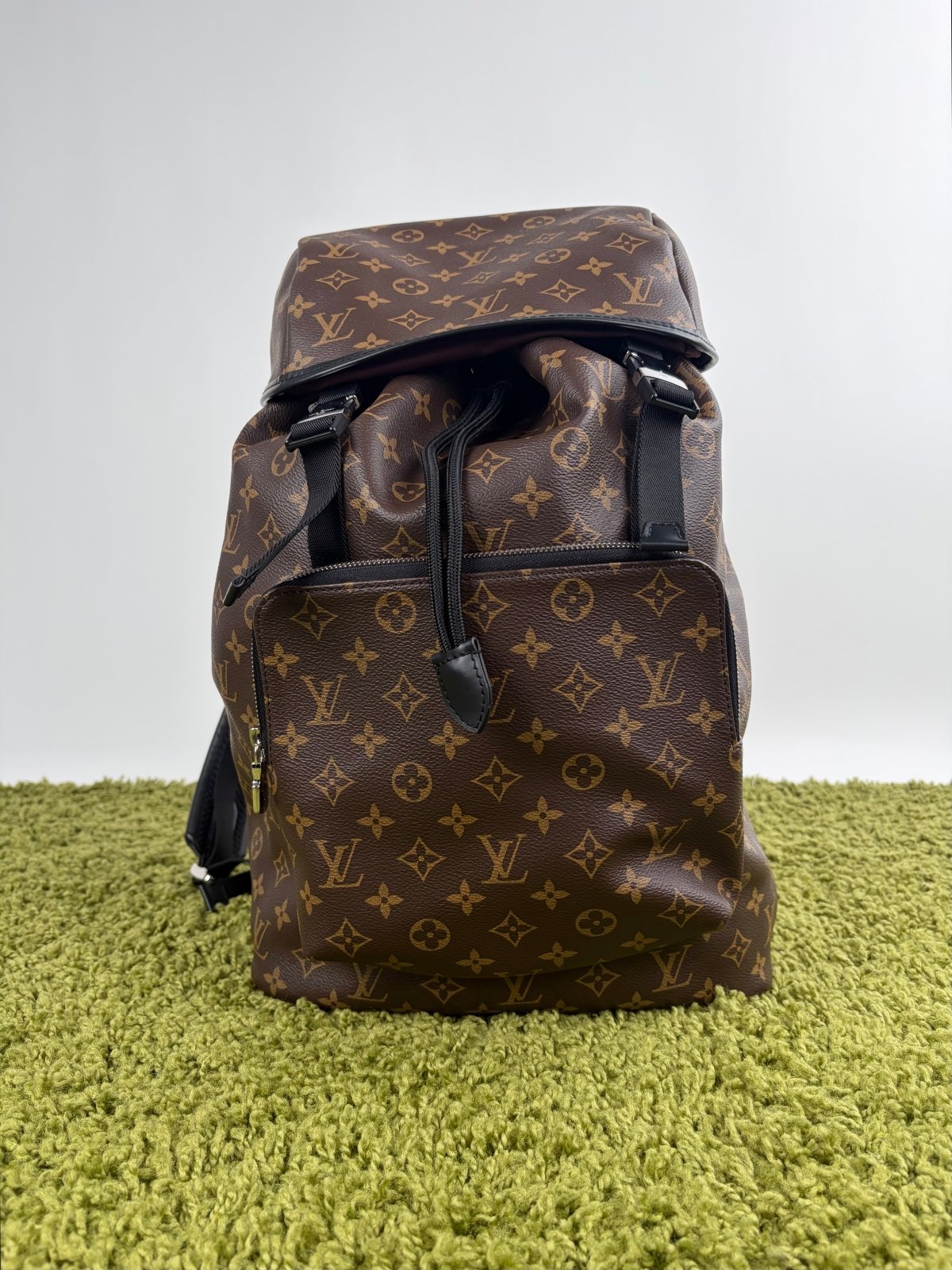 Zaino Louis Vuitton Zack Macassar Marrone Monogram - Second Hand Di Fiore