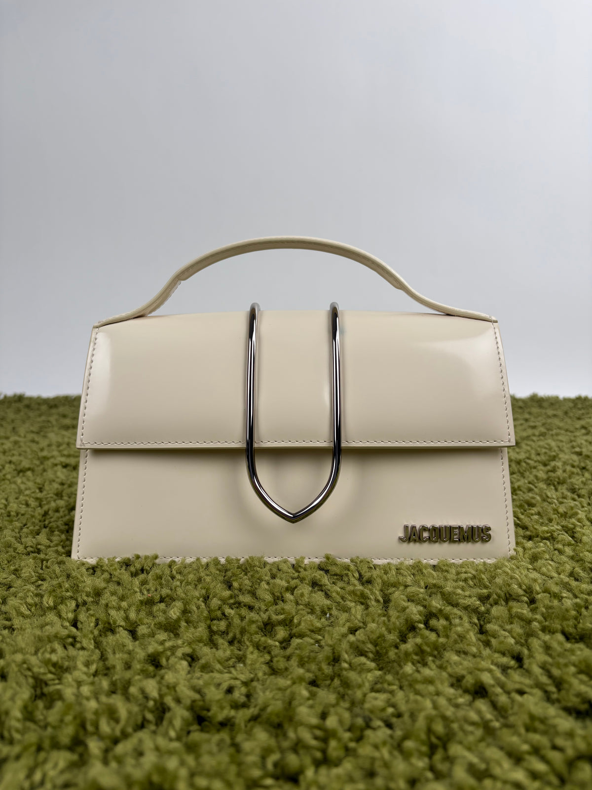 Borsa Jacquemus La Grande Bambino Avorio