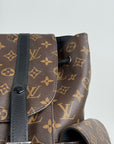 Zaino Christopher Monogram Louis Vuitton Marrone