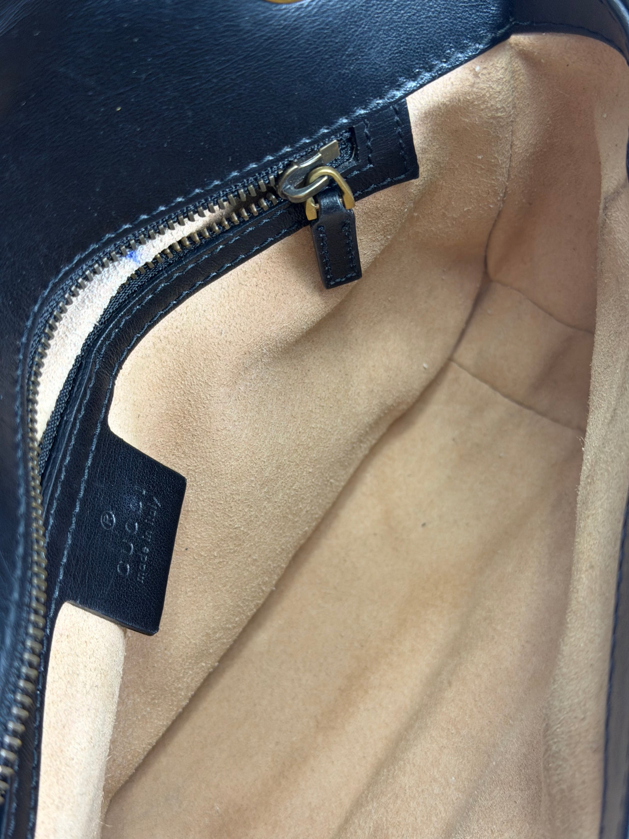 Gucci marmont misura media Nera