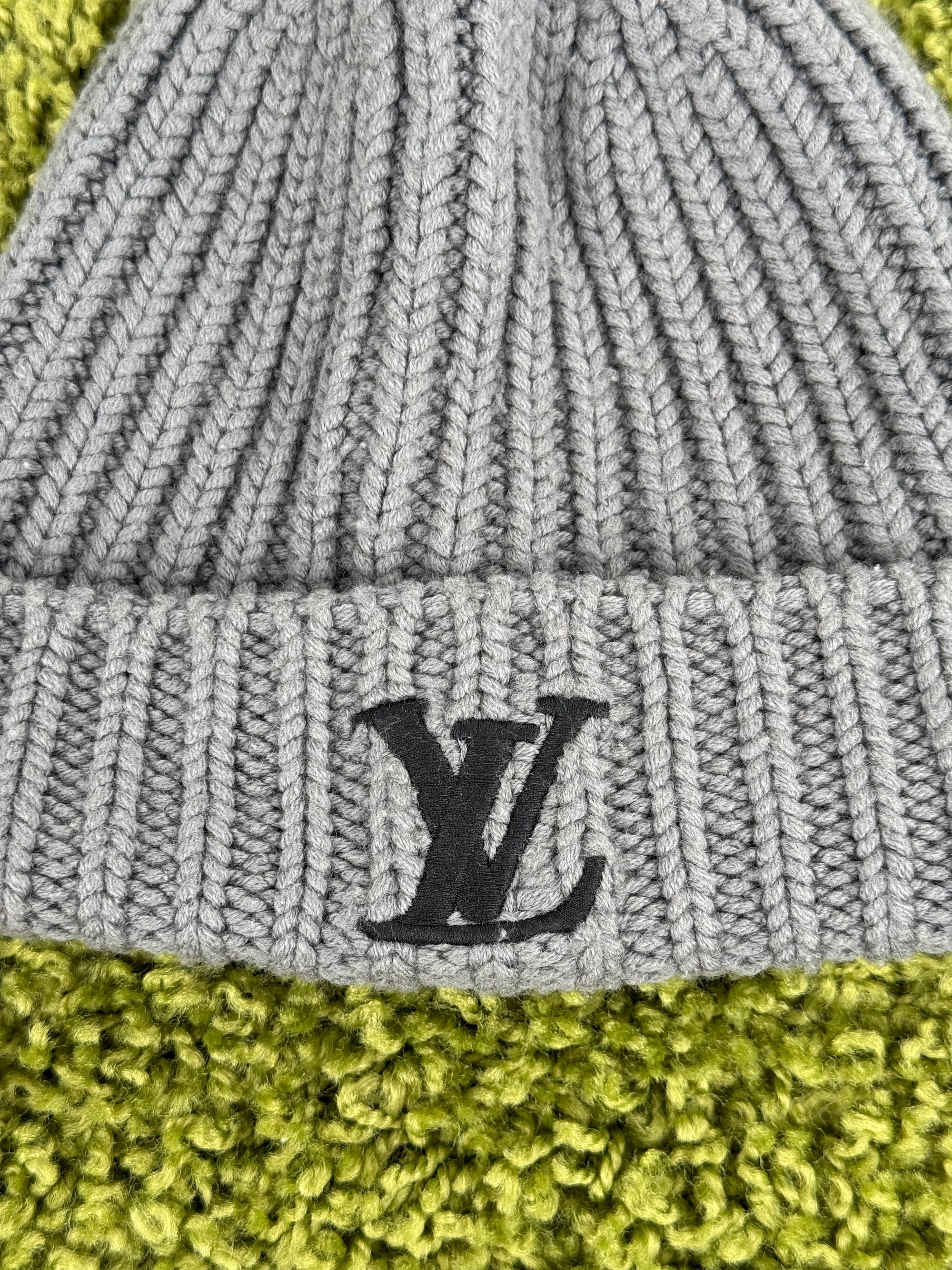 Cappello In Lana Louis Vuitton Grigio S