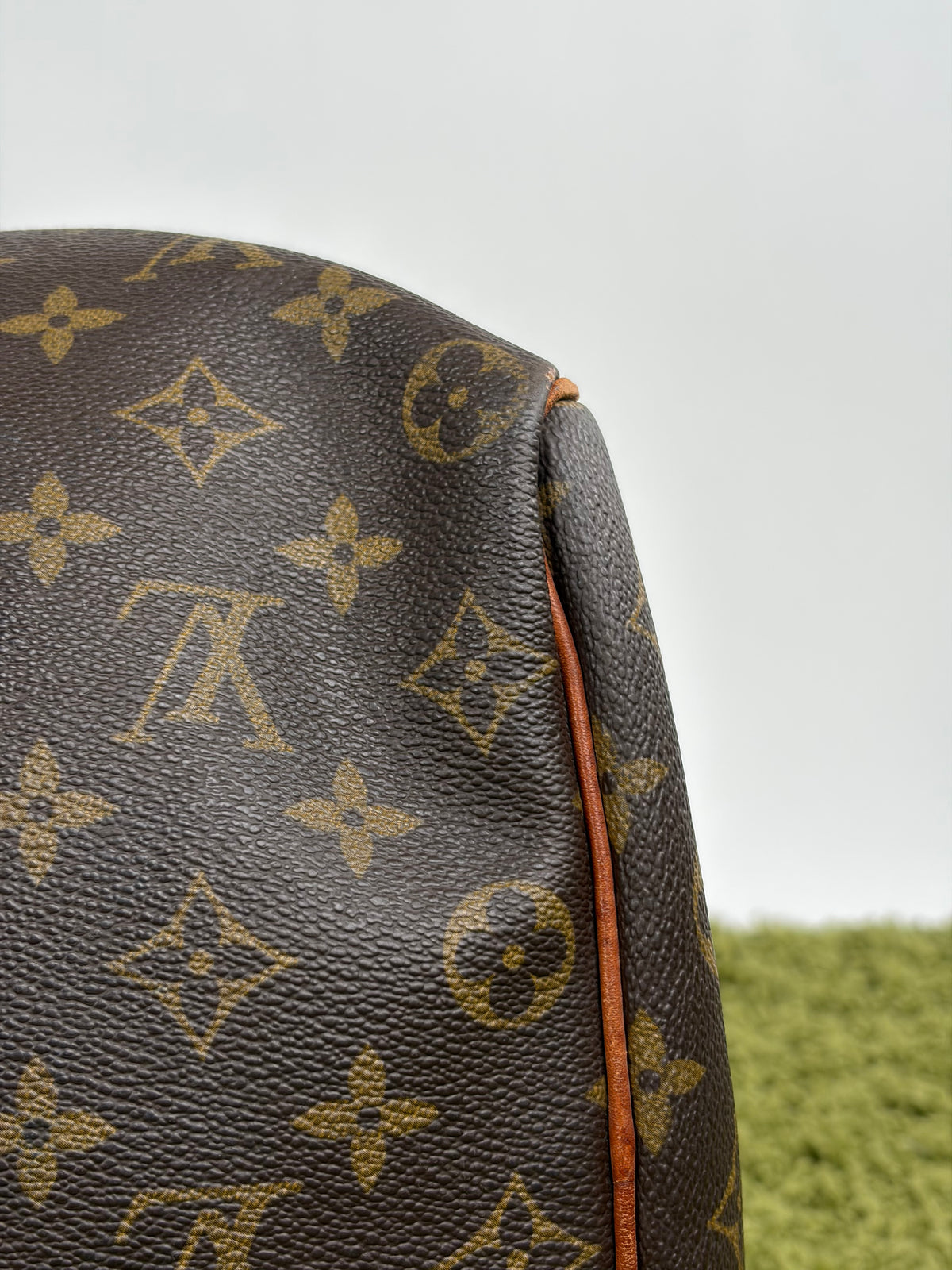 Borsone da viaggio Keepal Louis Vuitton Marrone