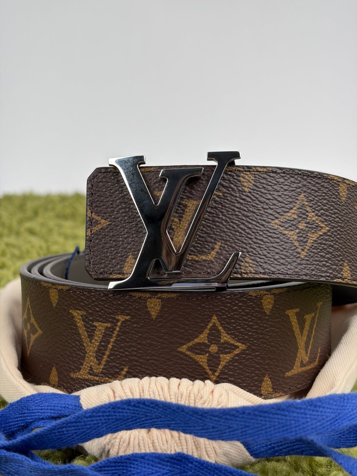 Cintura Louis Vuitton Reversibile Marrone 110/44 127cm - Second Hand Di Fiore