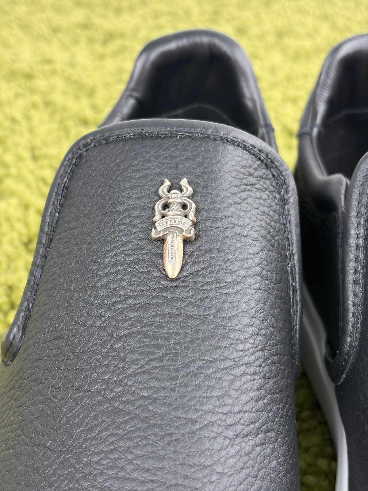 Chrome Hearts Dagger Slip On Nero 44