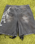 Pantaloncini Valley Dreams In Denim Grigio 36