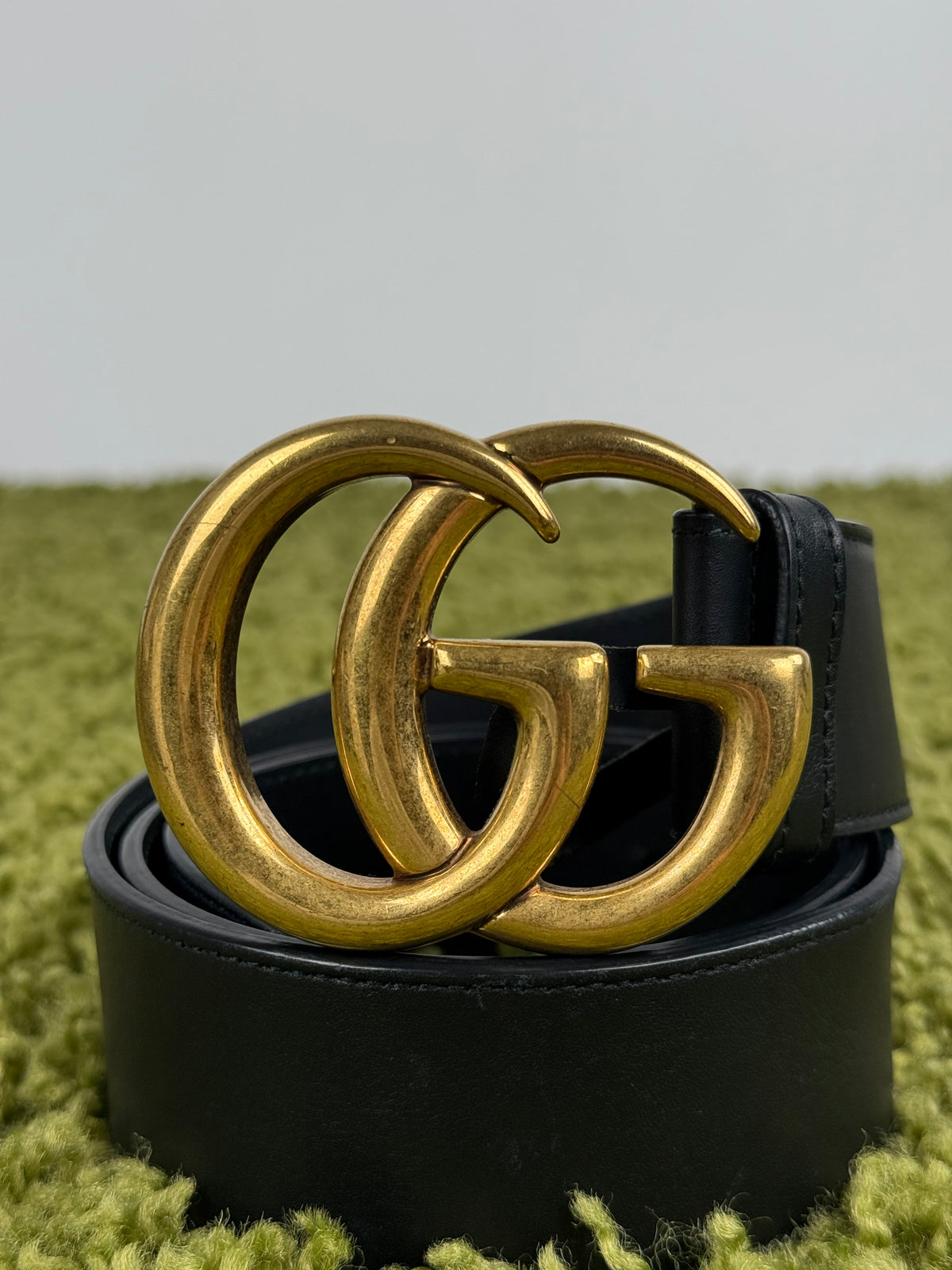 Cintura Gucci Nero 75/30