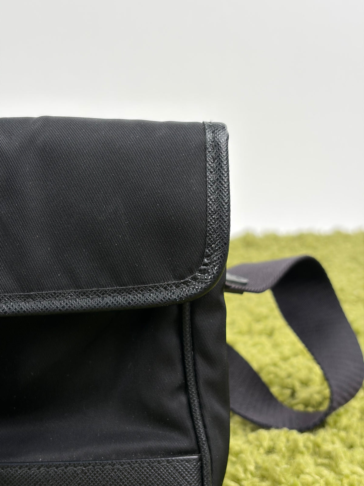 Borsa a tracolla  Prada in Nylon Nero