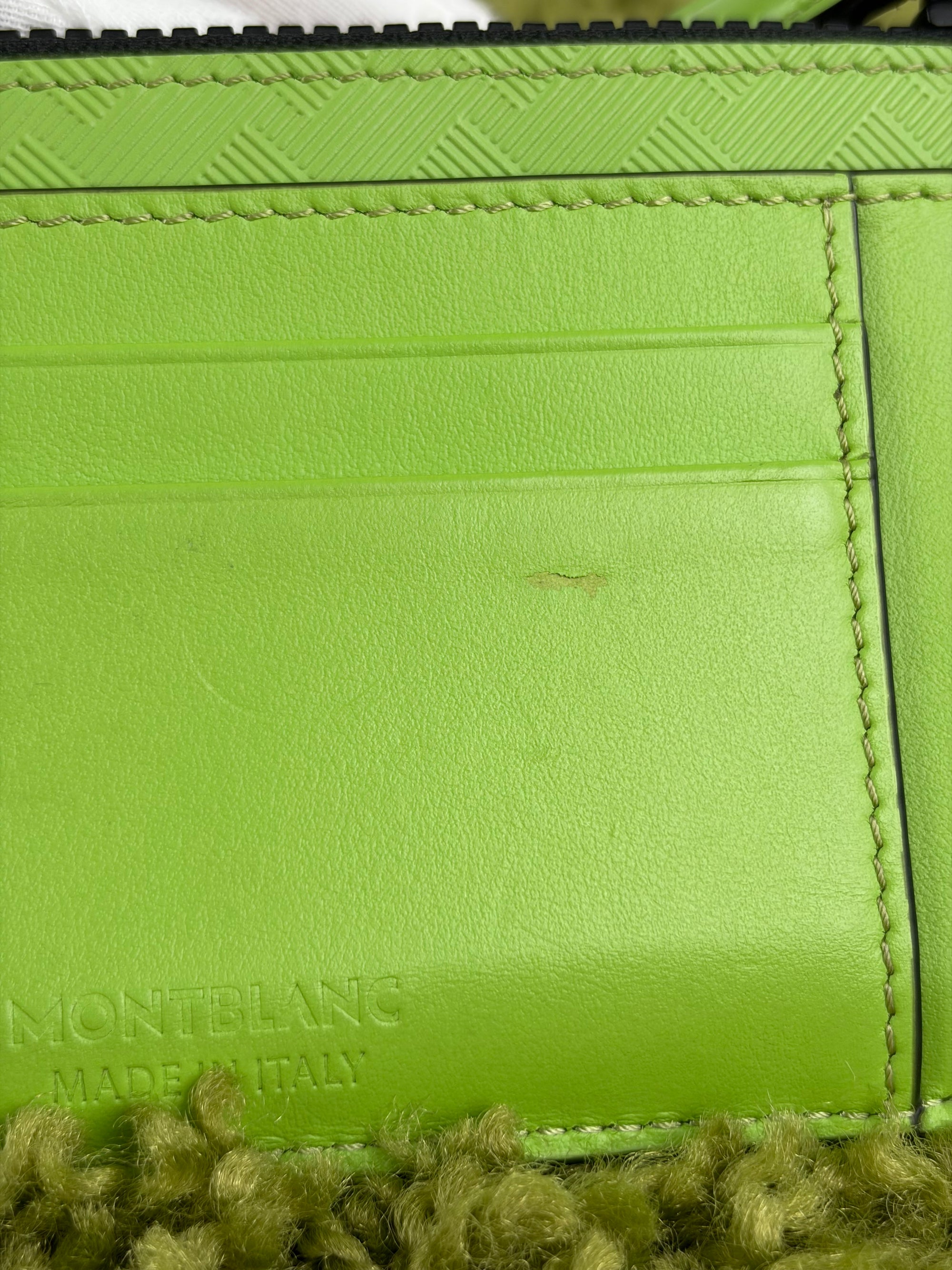 Portacarte Montblanc verde