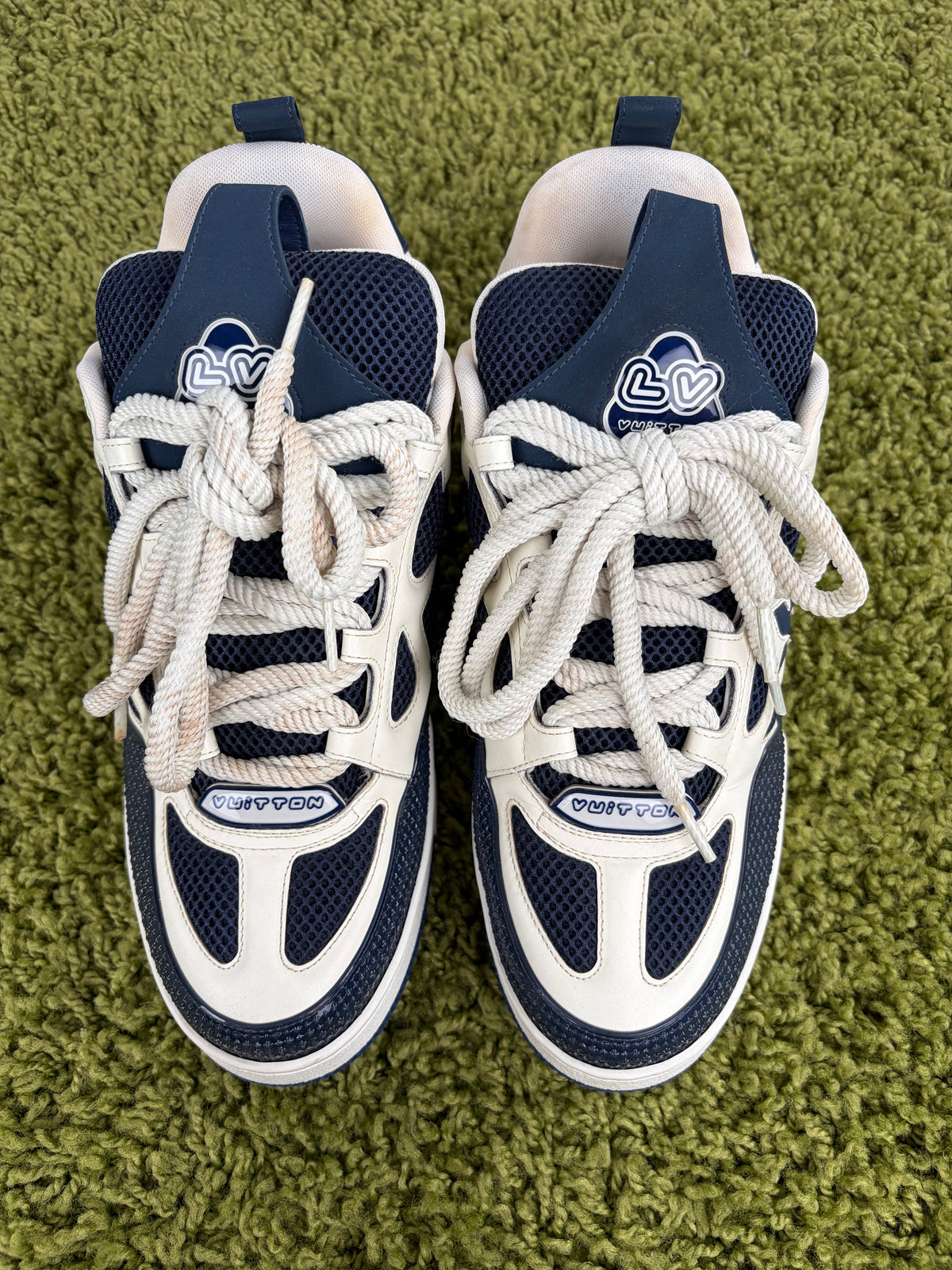 Louis Vuitton Skate Blu 10