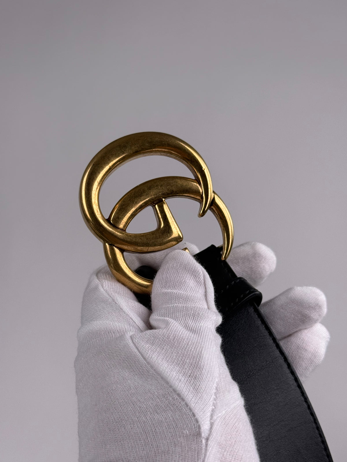 Cintura Gucci Nero 75/30