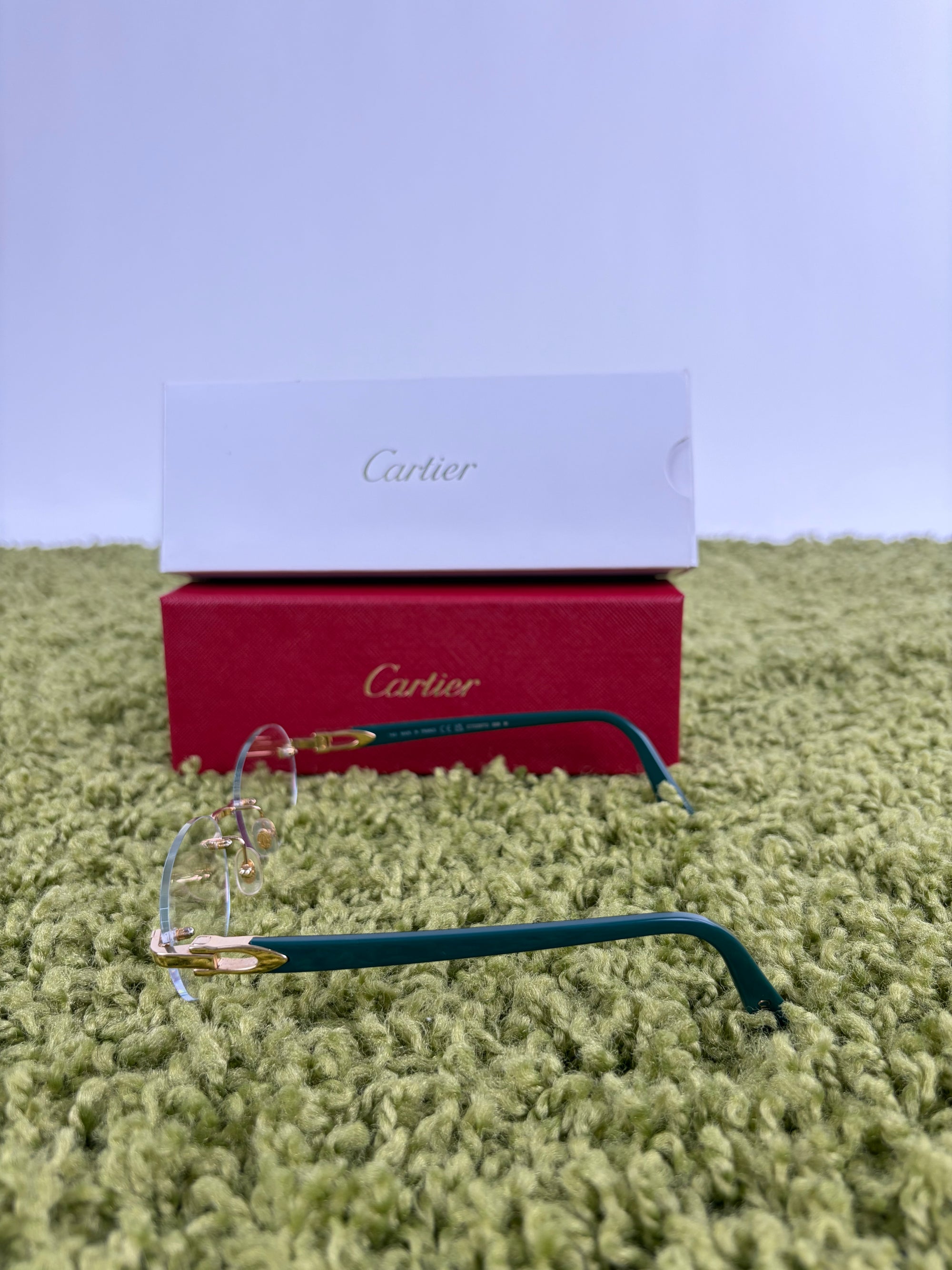 Occhiali Cartier CT0287O 009 M verdi