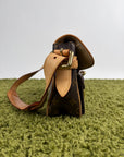 Borsa Monogram Hudson PM Louis Vuitton Marrone