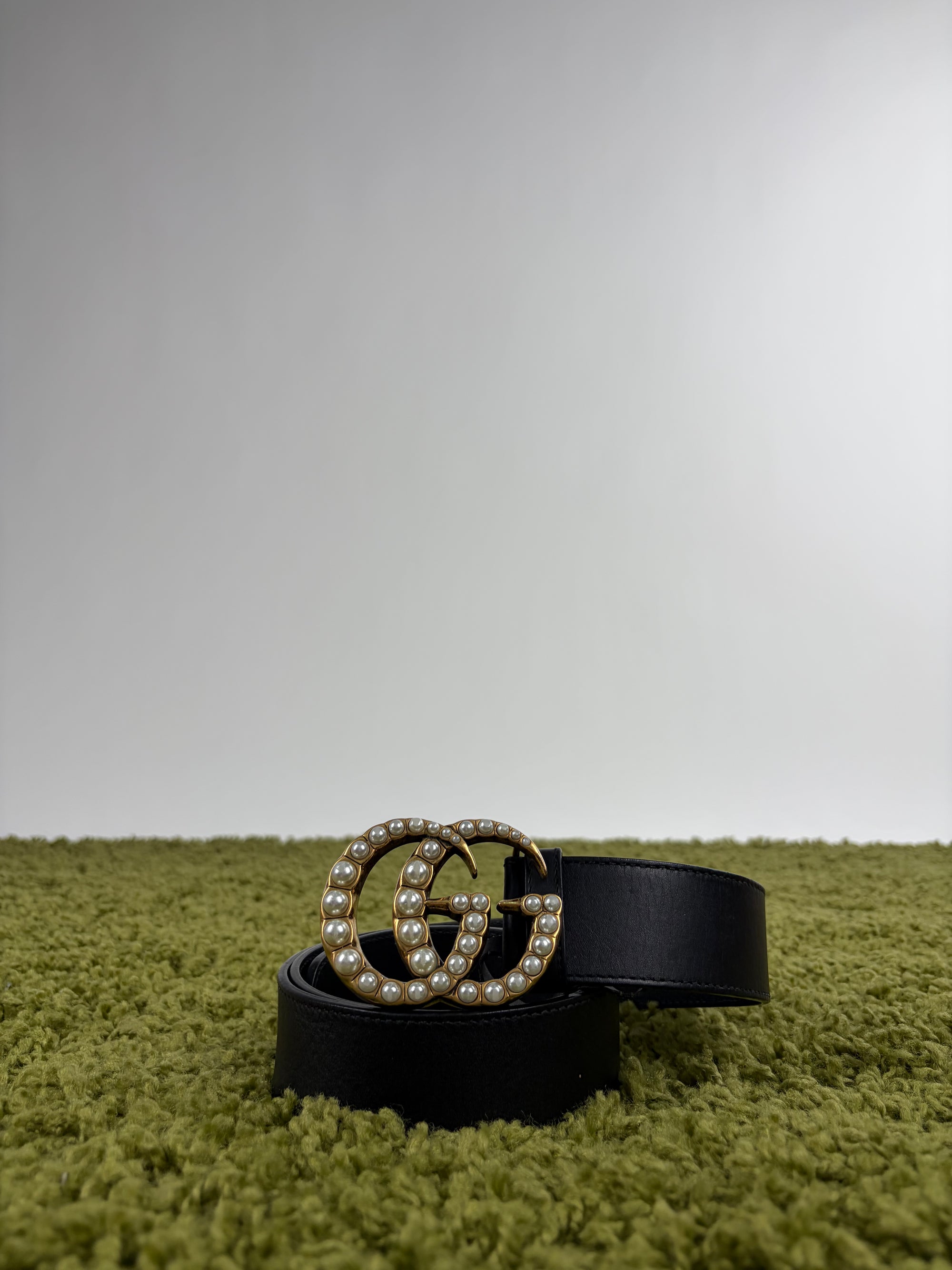 Cintura Gucci nera