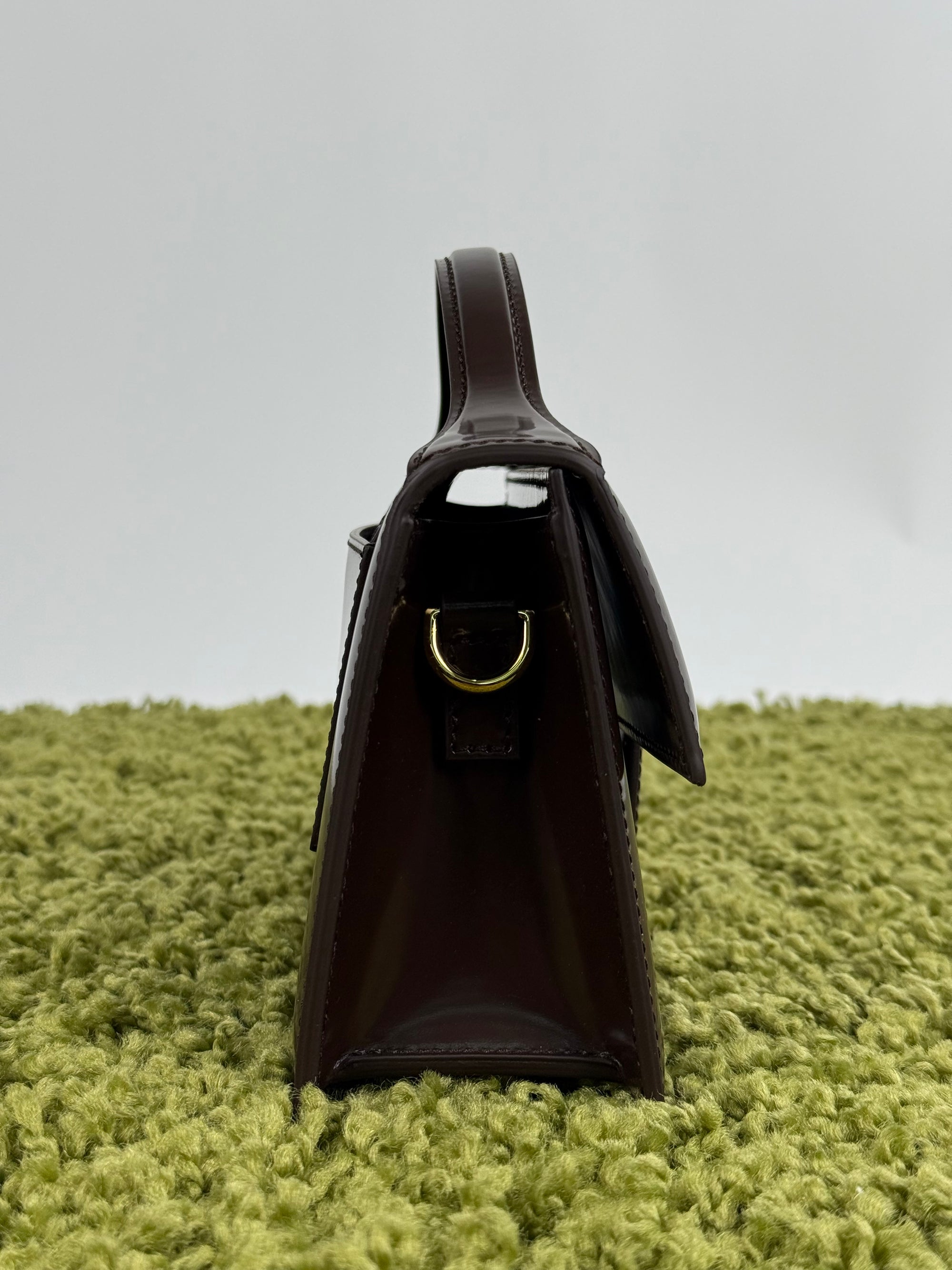 Jacquemus La grande Bambino Marrone Lucido