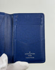 Portacarte Louis Vuitton Blu