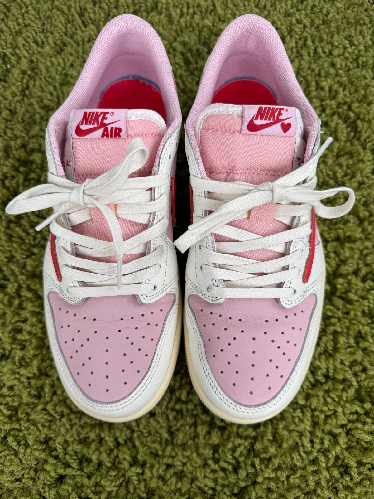 Air Jordan 1 Low X Cactus Jack Travis Scott Rosa Multicolor 42