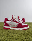 Louis Vuitton Trainer in denim Rossa 7.5
