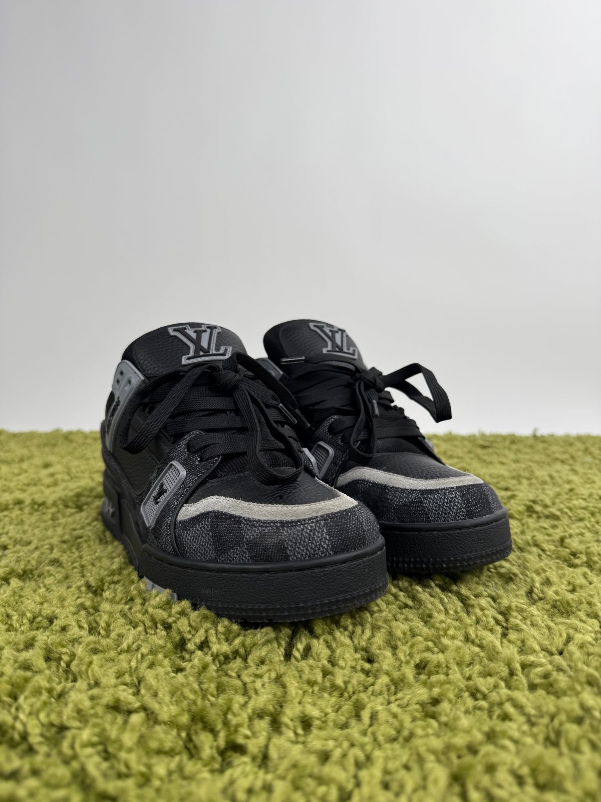 Louis Vuitton Trainer Nero 5 - Second Hand Di Fiore