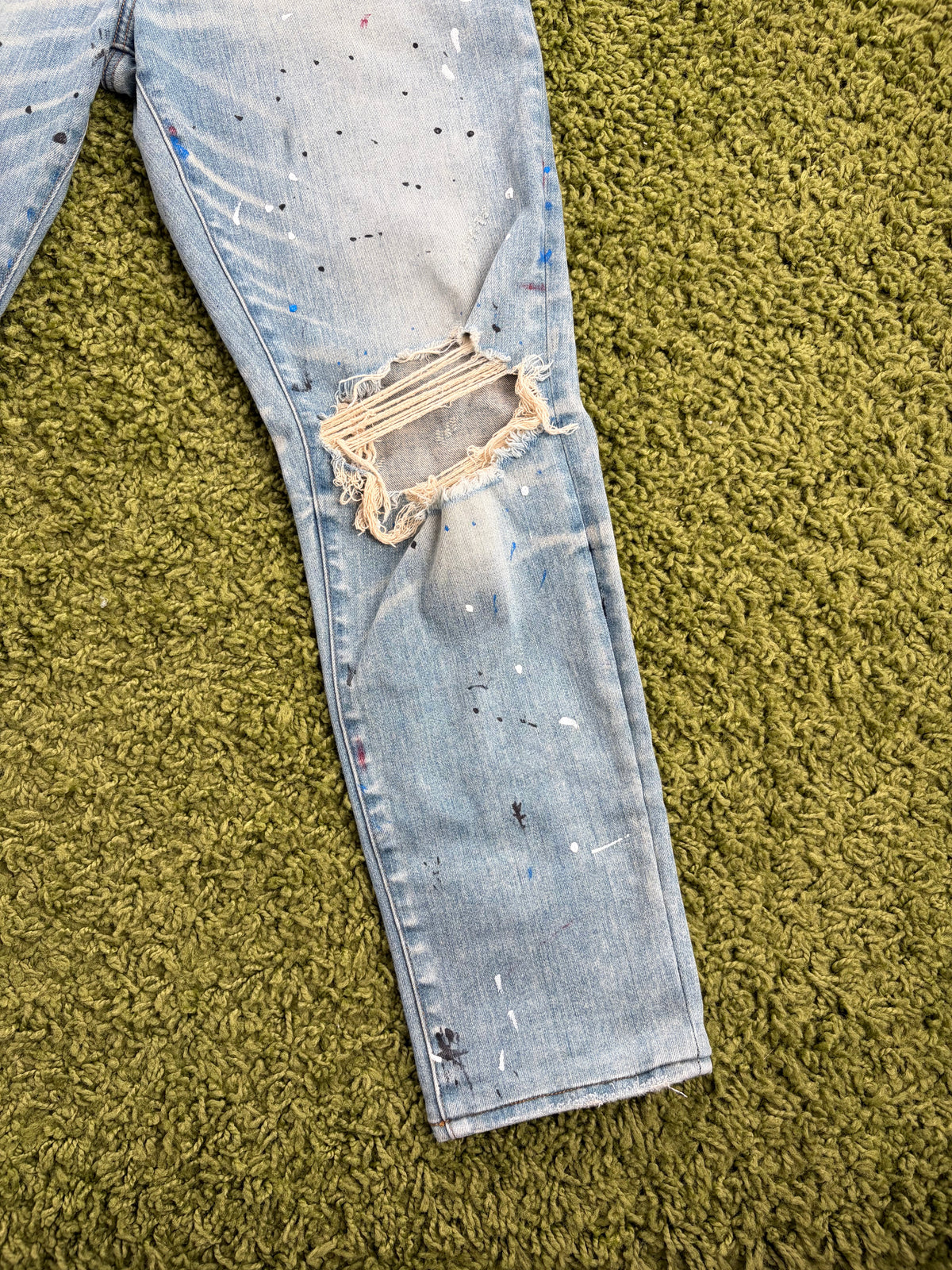 Jeans Amiri In Denim Multicolor 36