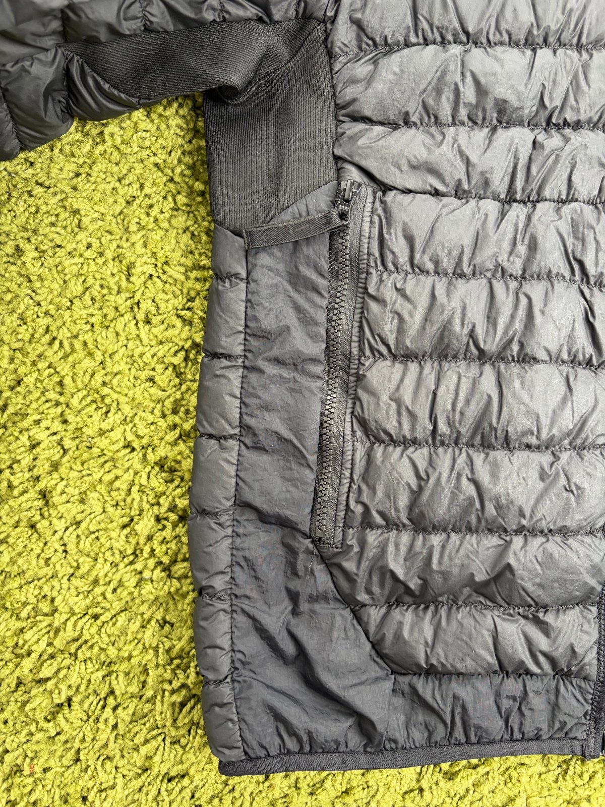 Giubbotto Stone Island Garment Dyed Micro Yarn Down Nero S - Second Hand Di Fiore