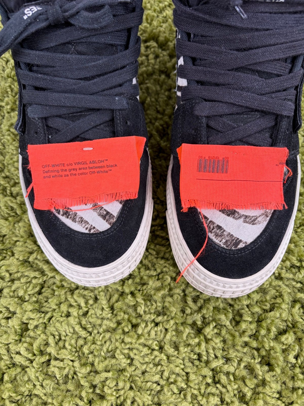 Off White Nera 3.0 Off Court High-Top Pony Zebra Multicolor 39 - Second Hand Di Fiore