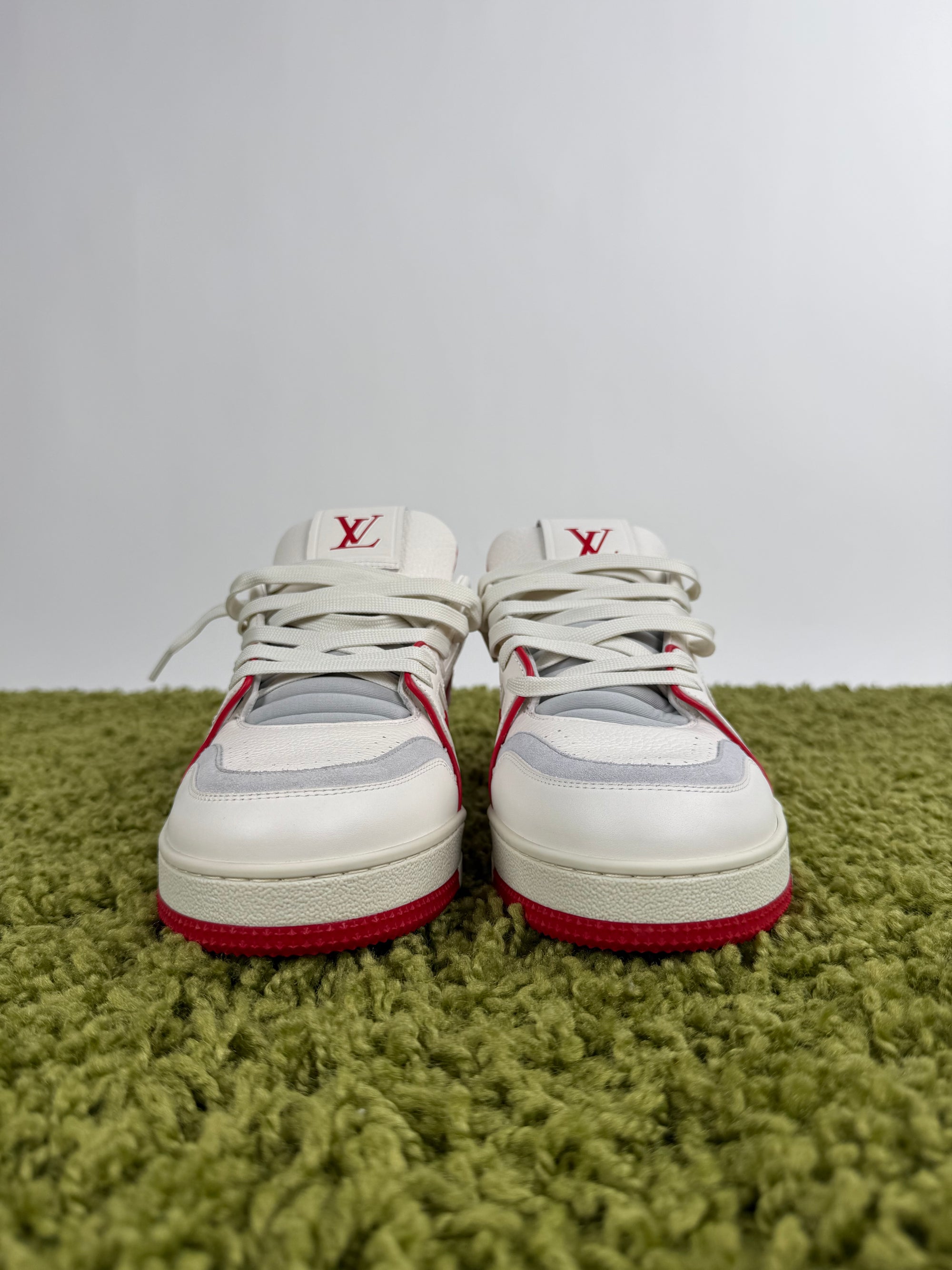 Louis Vuitton Trainer Bianca Rossa 7