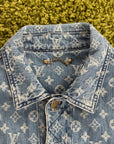 Completo Louis Vuitton X Supreme Size 50/34 blu e bianco