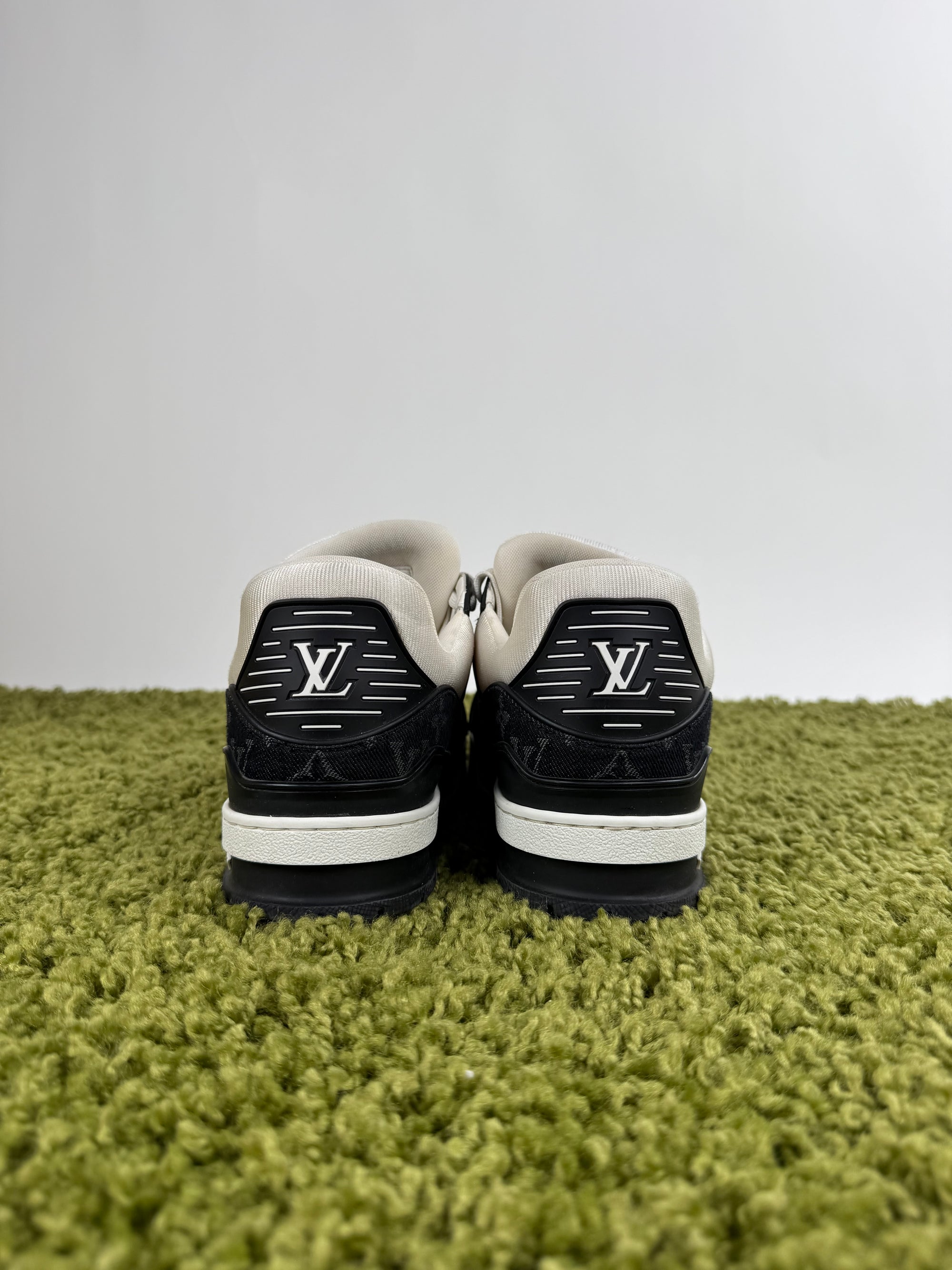 Louis Vuitton Trainer in denim Nera 8
