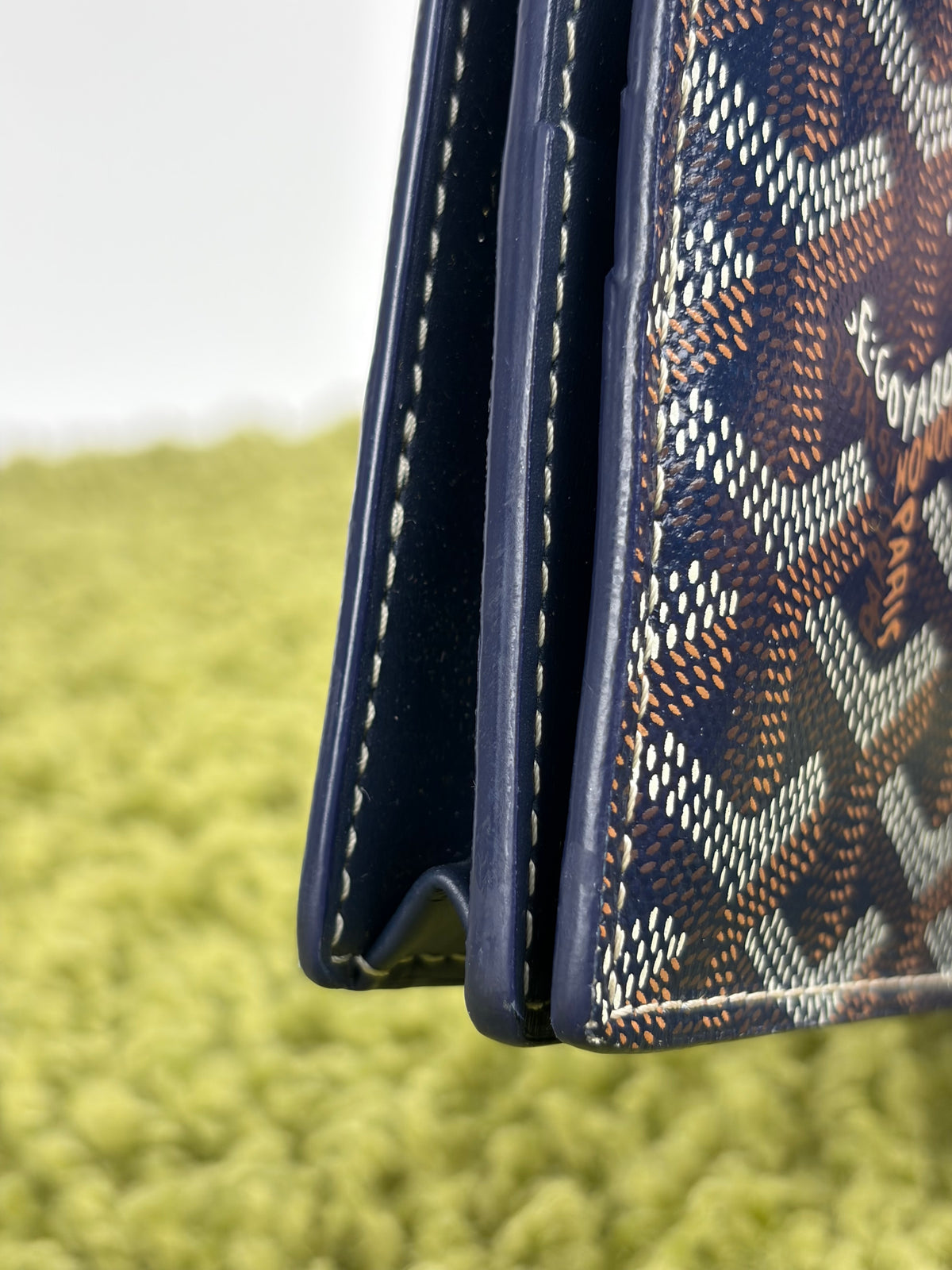 Portafoglio Goyard Richelieu in tela Goyardine Nero