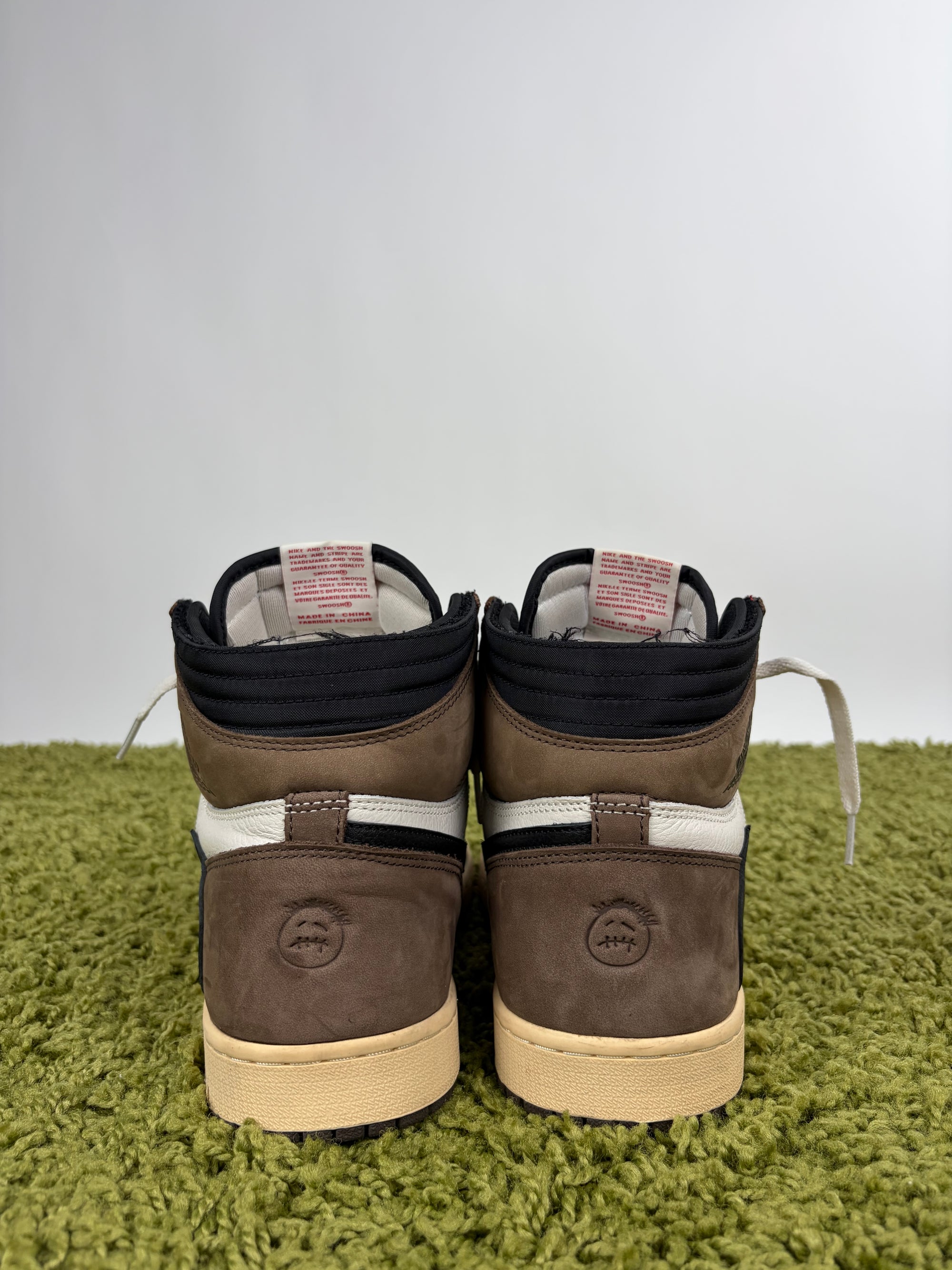 Nike X travis Scott High Size 46 marroni nere e bianche