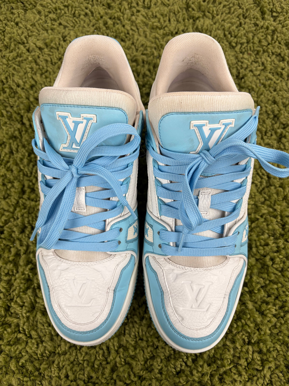 Louis Vuitton Trainer Azzurra 7 - Second Hand Di Fiore