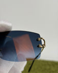 Occhiali Cartier CT0550S 002 L neri e oro
