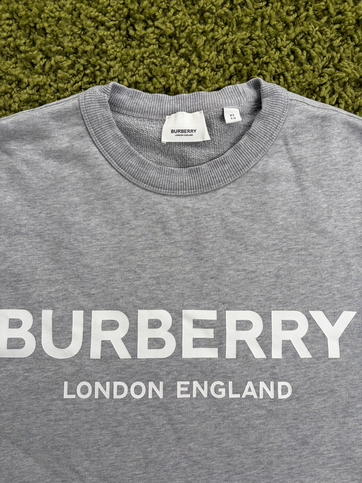 Felpa Burberry Grigia XL
