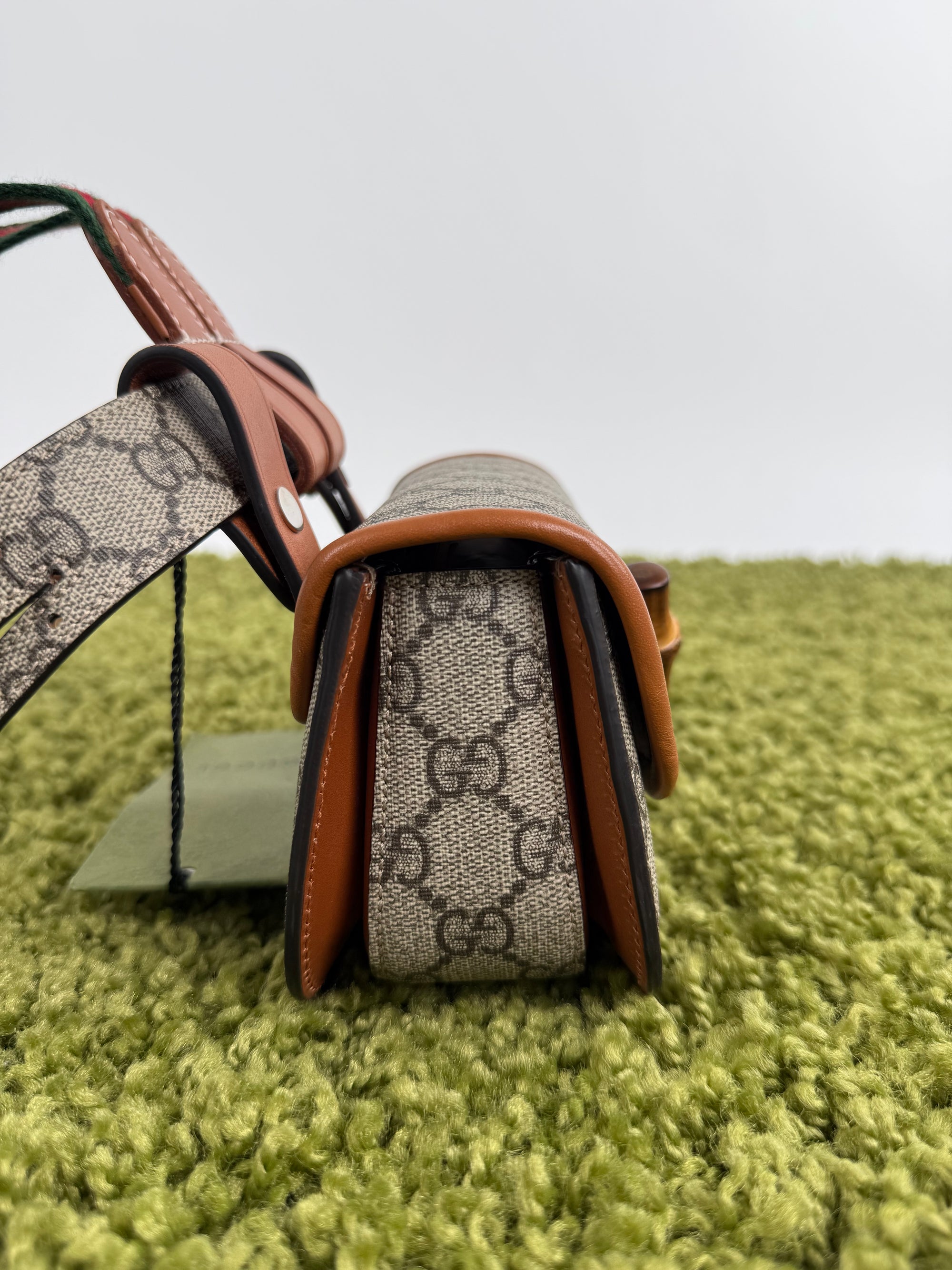 Marsupio gucci beige in tela