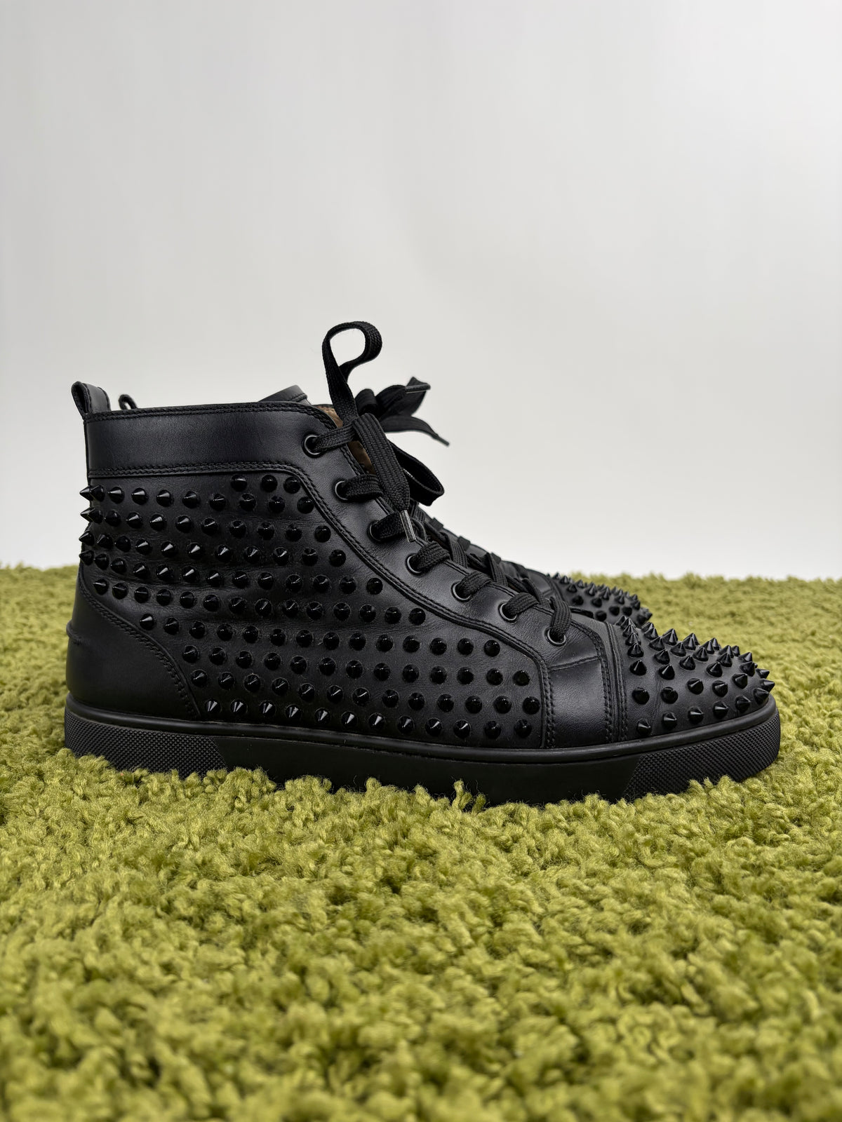 Christian Louboutin Spikes High Nero 45