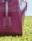 Borsa Mini Antigona Lock Bag Givenchy Bordeaux